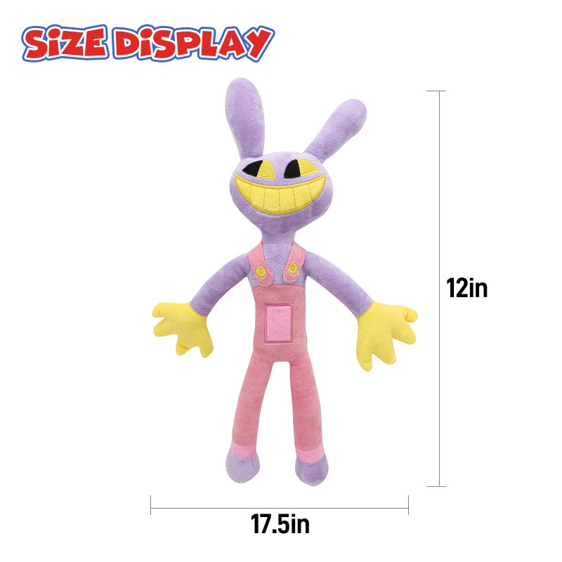 SAJISP The Amazing Digital Circus Plush 4pcs Pomni Plushies Toy Gift  Cute Stuffed Figure Doll for Kids and Adults  Birthday Halloween Christmas Choice for Boys Girls - Image 4